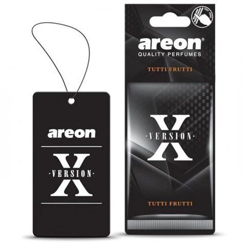 Освежитель воздуха AREON Х-Vervision сухой листик Tutti Frutti (AXV07) AXV07 фото товара
