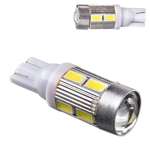 Лампа PULSO/габаритна/LED T10/10SMD-5630/12v/1w/150lm White (LP-134046) LP-134046 фото