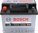 Аккумулятор Bosch 56Ah 480A S3006 242x175x190 L B13 0092S30060 фото 1