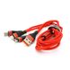 Кабель KSC-296 TUOYUAN charging data cable 3 in 1 Micro / Iphone / Type-C, довжина 1м, Red, BOX KSC-296-R фото 2