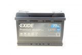 Аккумулятор 77Ah-12v Exide PREMIUM(278х175х190),R,EN760 EA770 фото товара