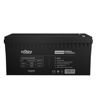 Акумуляторна батарея Njoy GE20012KF 12V 200AH (BTVGCBHOEIEKFCW01B) GEL GE20012KF фото