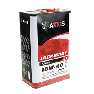 Олива моторна Axxis 10W-40 Powerхканістра 4 л (48021043879) 48021043879 фото