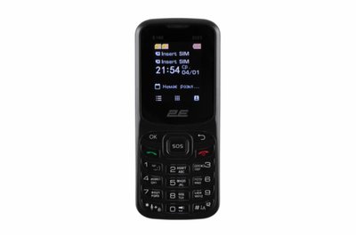 Мобiльний телефон 2E E180 2023 Dual Sim Black (688130251044) 688130251044 фото