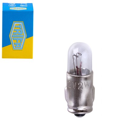 Лампа автомобільна індикаторна лампа Trifa 12V 2,0W BA 7s (00107) 00107 фото