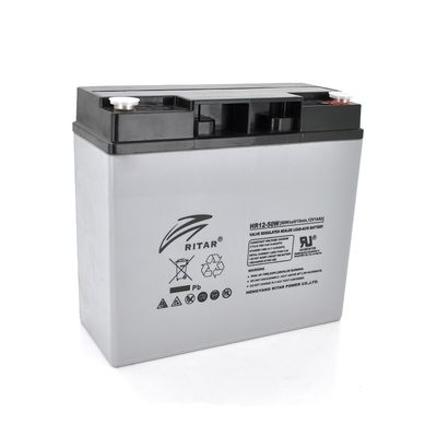 Аккумуляторная батарея AGM RITAR HR1250W, Gray Case, 12V 14.0Ah ( 181 х 77 х 167 ) 4.30kg Q4 HR1250W фото