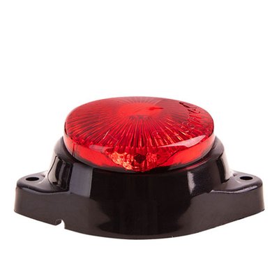 Повторювач габариту (круглий) 4 LED 12/24V червоний GERAY (201616-K) 201616-K фото