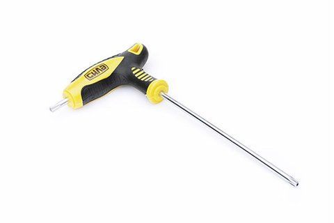 Ключ TORX Т-подібний Т20 95 * 195мм з обгумованою рукояткою СИЛА 202582 фото товару