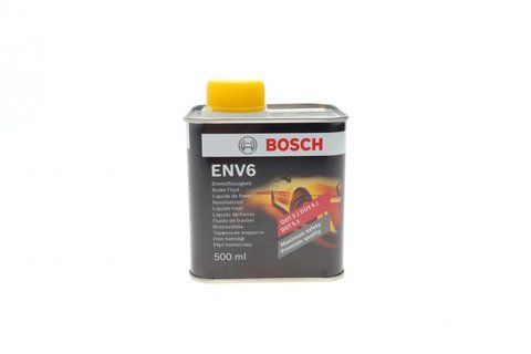 Рідина гальмівна ENV6 (0,5л) (вир-во Bosch) 1987479206 фото товару