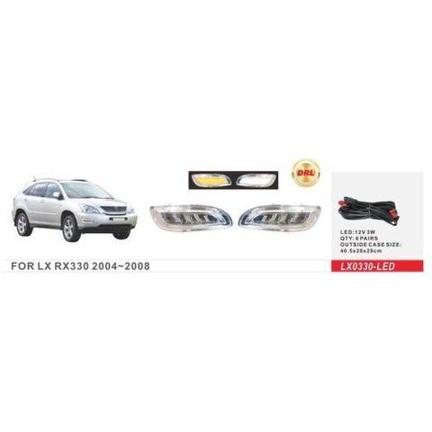 Фари дод. модель Lexus RX 350 2004-09/LX-0330L/DRL-12V3W/eл.проводка (LX-0330-LED/DRL) LX0330-LED-DRL фото товару