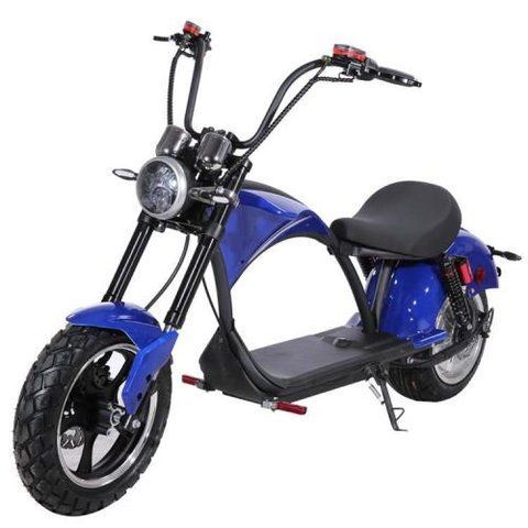 Электроскутер Chopper 2000W, 60V12Ah, Blue (r804-m3p/2000Bl) r804-m3p/2000Bl фото товара