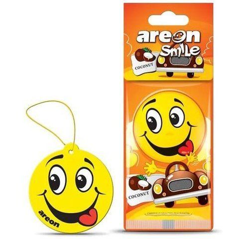 Освежитель воздуха AREON сухой листик Smile Dry Coconut (ASD20) ASD20 фото товара