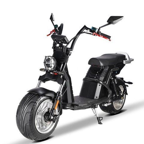 Электроскутер Larsky r804z9. 3000W, 60V20Ah Black (r804-z9/3000Bk) r804-z9/3000Bk фото товара