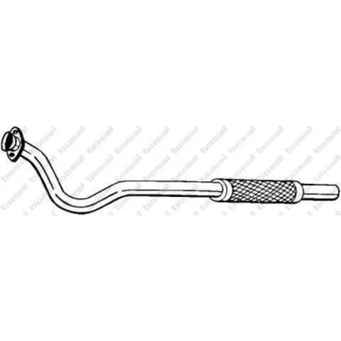 Глушник Mercedes 208D 88-95, 210D 88-96, 308D 88-96, 310D 89-96, 410D 88-95, T1-400-Series 88-95 840-161 фото товара