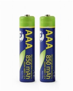 Аккумулятор EnerGenie AAA/HR03 Ni-MH 850 mAh BL 2шт EG-BA-AAA8R-01 фото