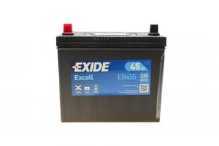 Акумулятор 45Ah-12v Exide EXCELL (234х127х220), L, EN330 Азія EB455 фото