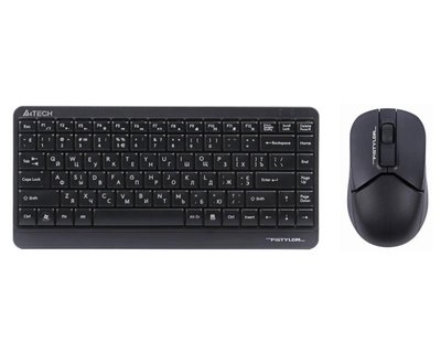 Комплект (клавіатура, миша) бездротовий A4Tech FG1112 Black USB FG1112 (Black) фото