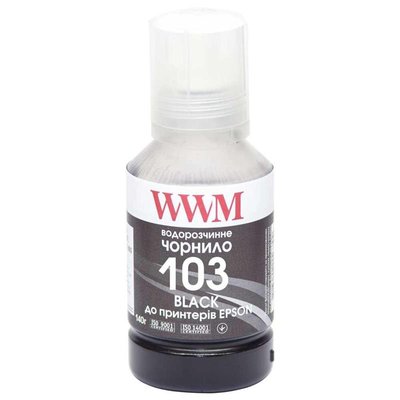 Чорнило WWM Epson L3100/3110/3150 (Black) (E103B) 140г E103B фото