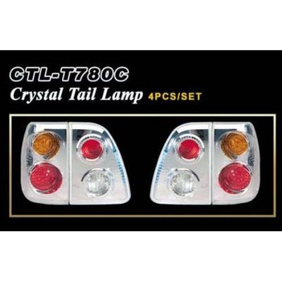 Фары-стоп Toyota L/C 100 98-04 LED/Crystal (4шт.) (DLAA CTL-T780C) DLAA CTL-T780C фото