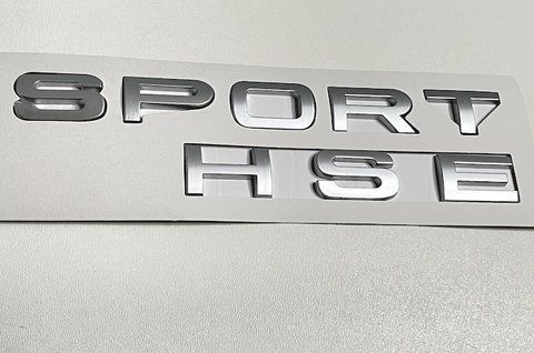 Емблема напис SPORT HSE на Land Rover (серій) 165x25 mm lr014 фото товару