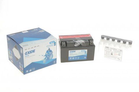 Аккумулятор 8,6Ah-12v Exide AGM (ETZ10-BS) (150х87х93) L, EN145 ETZ10-BS фото товара