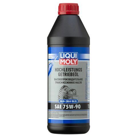 Олива трансмісійна LIQUI MOLY Hochleistungs-Getriebeoil 75W-90 GL 4+ 1 л (3979) 3979 фото товара