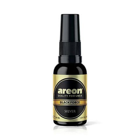 Освіжувач повітря AREON Perfume Black Force Silver 30 ml (PBL02) PBL02 фото товару