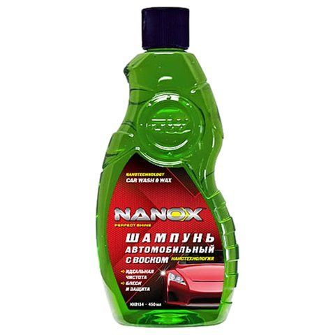 Автошампунь для очищення кузова NANOX з воском 450 мл (NX8134) NX8134 фото товара
