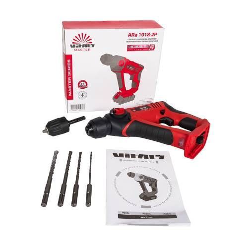 Перфоратор акумуляторний Vitals Master ARa 1018-2P SmartLine 120271 фото товара