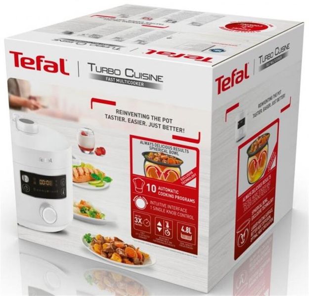 Мультиварка-скороварка Tefal Turbo Cuisine CY754130 CY754130 фото