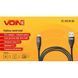 Кабель магнитный VOIN USB - Micro USB 3А, 1m, black (быстрая зарядка/передача данных) (VC-6101M BK) VC-6101M BK фото 3
