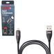 Кабель магнитный VOIN USB - Micro USB 3А, 1m, black (быстрая зарядка/передача данных) (VC-6101M BK) VC-6101M BK фото 1