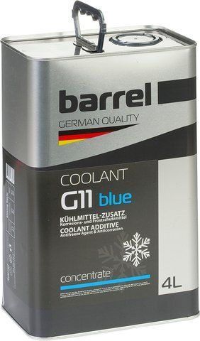 Антифриз BARREL CONCENTRATE синій G-11 4л 122021140 фото товару