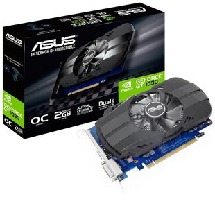 Відеокарта GF GT 1030 2GB GDDR5 Phoenix OC Asus (PH-GT1030-O2G) PH-GT1030-O2G фото