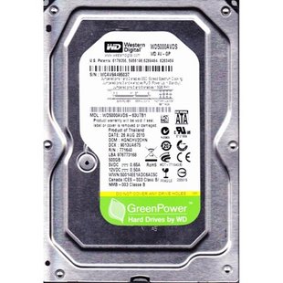 Накопичувач HDD SATA 500GB WD AV-GP 32MB (WD5000AVDS) Ref WD5000AVDS_ фото