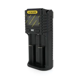 Зарядний пристрій універсальний Nitecore Digicharger UMS2, 2 канали, LCD дисплей, підтримує Li-ion, Ni-MH та Ni-Cd AA (R6), ААA (R03), С (R14) UMS2 фото