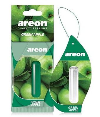Ароматизатор AREON Зеленое яблоко 5мл (подвеска с жидкостью) 077136 фото