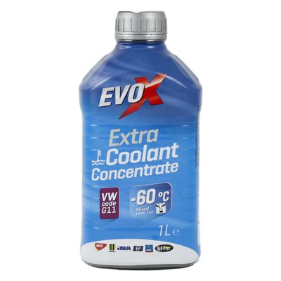 Рідина охолоджуюча MOL Evox Extra синя концентрат 1 л (19010412) 19010643 фото