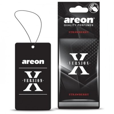 Освіжувач повітря AREON Х-Vervision листок Strawberry (AXV06) AXV06 фото