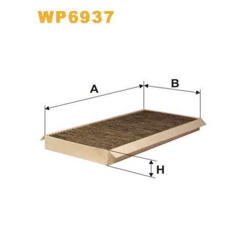 Фільтр салона Wix Filters (WP6937) - (Ford Focus, Tourneo Connect, Transit Connect) WP6937 фото товару