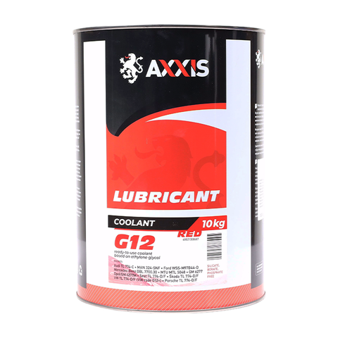 Антифриз Axxis Сoolant G12 канистра 10л Red (ax-1015) ax-1015 фото товара