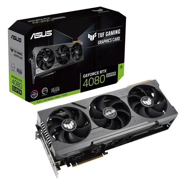 Відеокарта GF RTX 4080 Super 16GB GDDR6X TUF Gaming Asus (TUF-RTX4080S-16G-GAMING) TUF-RTX4080S-16G-GAMING фото