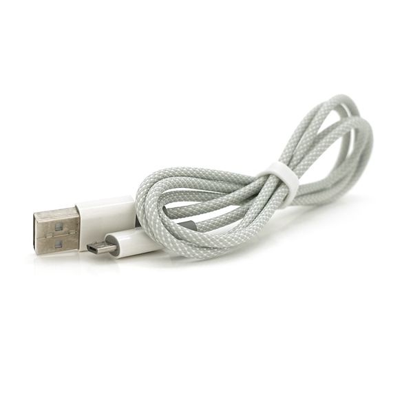 Кабель iKAKU KSC-723 GAOFEI smart charging cable for micro, Gray, довжина 1м, 2.4A, BOX KSC-723-MGr фото