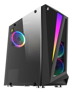 Корпус 1stPlayer R5-3R1 Color LED Black без БЖ R5-3R1 фото