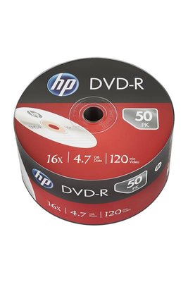 Диски DVD-R HP (69303 /DME00070-3) 4.7GB 16x, без шпинделя, 50 шт 69303 /DME00070-3 фото