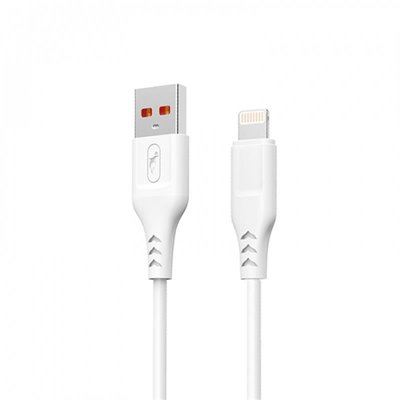 Кабель SkyDolphin S61L USB - Lightning (M/M), 1 м, White (USB-000443) USB-000443 фото