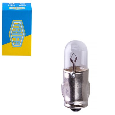 Лампа автомобільна індикаторна лампа Trifa 6V 1,2W BA 7s (00106) 00106 фото