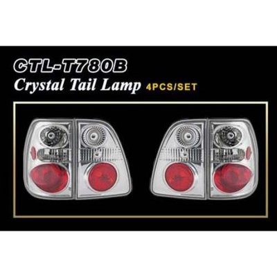 Фары-стоп Toyota L/C 100 98-04 Crystal (4шт.) (DLAA CTL-T780B) DLAA CTL-T780B фото