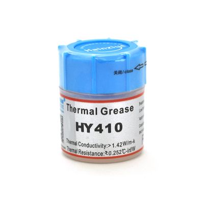 Паста термопровідна HY-410 15g, банка, White,> 1,42W / m-K, 