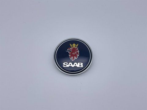 Эмблема шильдик логотип значок капота SAAB 9-3 (Сааб) 50мм (5289871, 4522884 50) sa001 фото товара